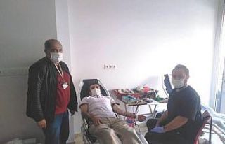 Hisarcık’ta 7 saatte 38 ünite kan alındı