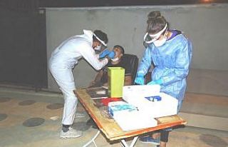 Hisarcık’ta bir caddenin tamamında filyasyon çalışması