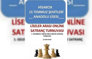 Hisarcık’ta Liseler Arası Online Satranç Turnuvası