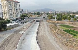 Hoca Ahmet Yesevi Mahallesi’ndeki kanal, Kcasinan’a...