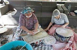 Huzurevinde hasat şenliği