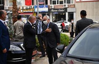 İçişleri Bakan Yardımcısı Vali Mehmet Ersoy,...