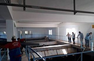 İçme suyu depolarının bakımı yapılıyor