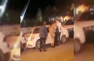 İki kadın oyuncunun kavga sahnesi gerçeği aratmadı