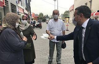 İl merkezinde Covid-19 denetimine çıkan Vali uyardı: