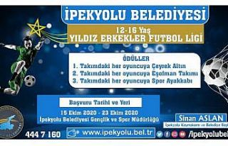 İpekyolu Belediyesi ‘yıldız erkekler futbol ligi’...