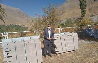 İscehisar’dan Sündüz Şehitliği için 22 ton...