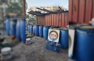 İskenderun’da kaçak içki operasyonu