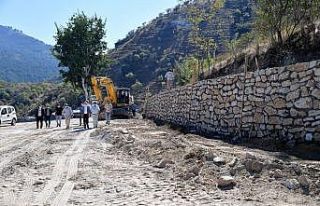 Isparta Belediyesi’nden Kirazlıdere’ye seyir...