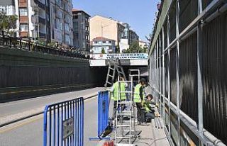 Isparta’da altgeçit yeni yüzüne kavuşuyor