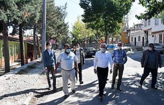 Isparta’da muhtarın sokak yenileme talebini, belediye...