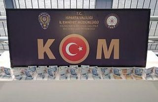 Isparta’da sahte para operasyonu