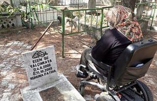 Isparta’da yürüme engelli anne 17 yıl sonra kızının...