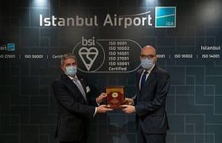 İstanbul Havalimanı uluslararası sertifikalara...