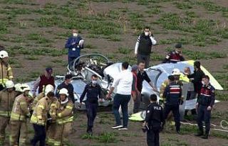 İstanbul Hezarfen Havalimanı’ndan havalanan bir...