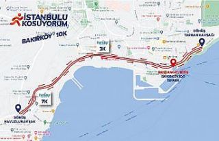 ’İstanbul’u Koşuyorum’ Bakırköy etabında...