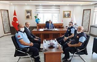 İtfaiyeden İlbey’e ziyaret