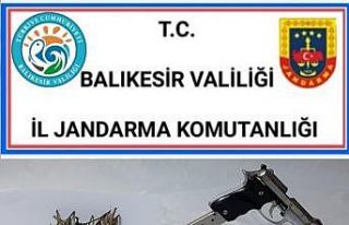 İvrindi’de uyuşturucu ve silah operasyonu