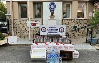 İzmir’de sahte içki satan kokoreççiye operasyon