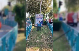 Jandarma Covid 19 ve trafik kazalarına karşı afiş...