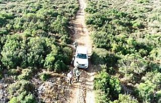 Kaçak avlanan 4 kişi drone destekli denetimde yakalandı
