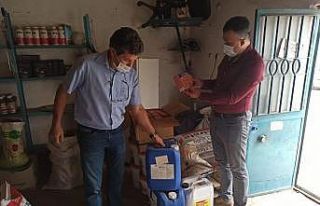 Kaçak zirai ilaç satan iş yerine baskın