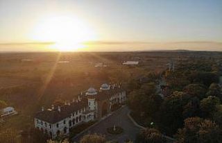 Kadim payitaht şehirde gün batımı mest etti