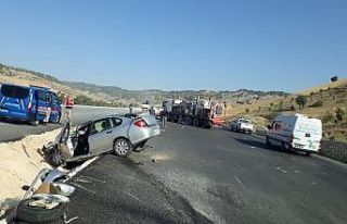 Kahramanmaraş’ta trafik kazası: 1 yaralı