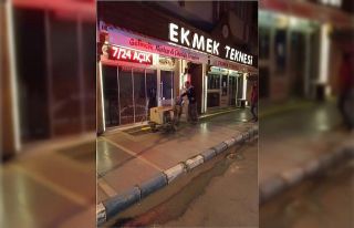 Kaldırım işgaline çizgili önlem