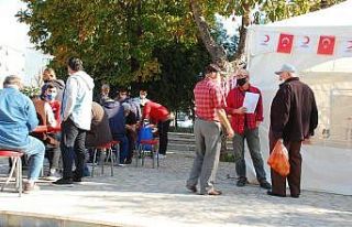 Kan bağışlayana 5 litre yağ