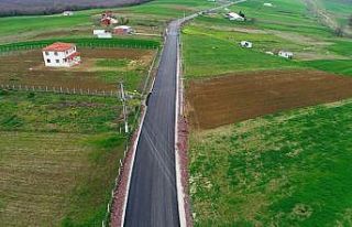 Kandıra’nın 11 köyüne 18 km yol yapımı