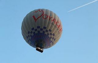 Kapadokya’da balon turları iptal edildi