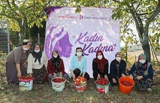 Karaabdülbaki’de ‘Kadın Kadına’ dayanışma