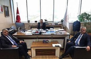 Karabük heyetinden Bakan Kasapoğlu’na ziyaret