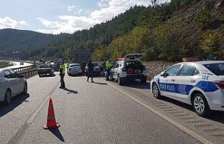 Karabük’te 5 araçlı zincirleme kaza: 2 yaralı