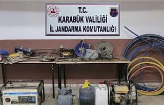 Karabük’te kaçak kazı yapan 4 kişi suçüstü...