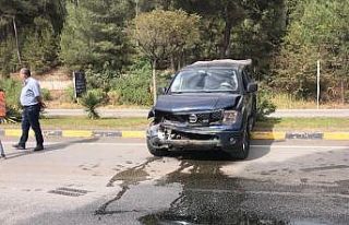 Karabük’te trafik kazası: 2 yaralı
