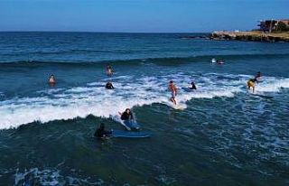 Karadeniz’in o kıyısına sörf akını