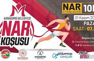 Karaköprü’de nar koşusu düzenlenecek