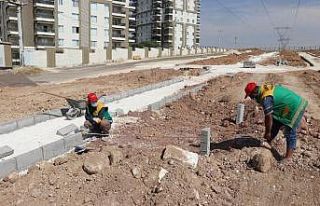 Karaköprü’de yeni park çalışması