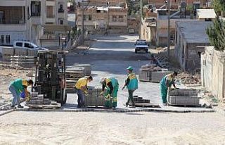 Karaköprü’de yeni yollar hizmete sunuluyor
