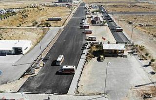 Karaman’da dolmuşların toplanma noktasındaki...