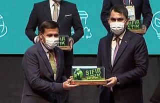 Karatay Belediyesine sıfır atık ödülü