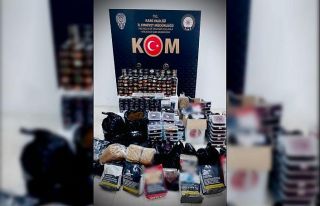 Kars’ta polisten tütün operasyonu