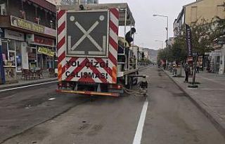 Kars’ta yapımı tamamlanan yollar çiziliyor