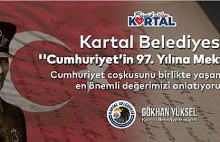 Kartal Belediyesi’nden “Cumhuriyet’in 97. Yılına...