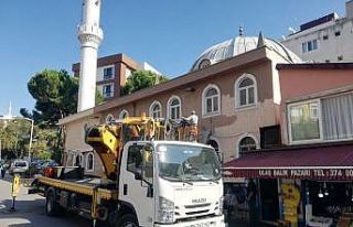 Kartal Çırçır Camii’nde bakım ve onarım çalışmaları...