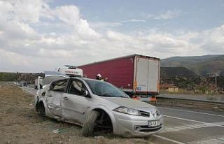 Kastamonu’da iki ayrı kaza ucuz atlatıldı