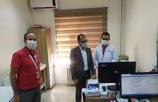 Kaymakam Avşar’dan hastane ziyareti