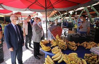 Kaymakam Dönmez’den Başkan Yalçın’a koronavirüs...